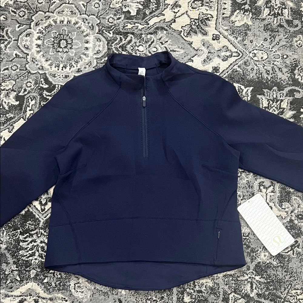 lululemon athletica Navy Blue Sweatshirt - Picture 1 of 5